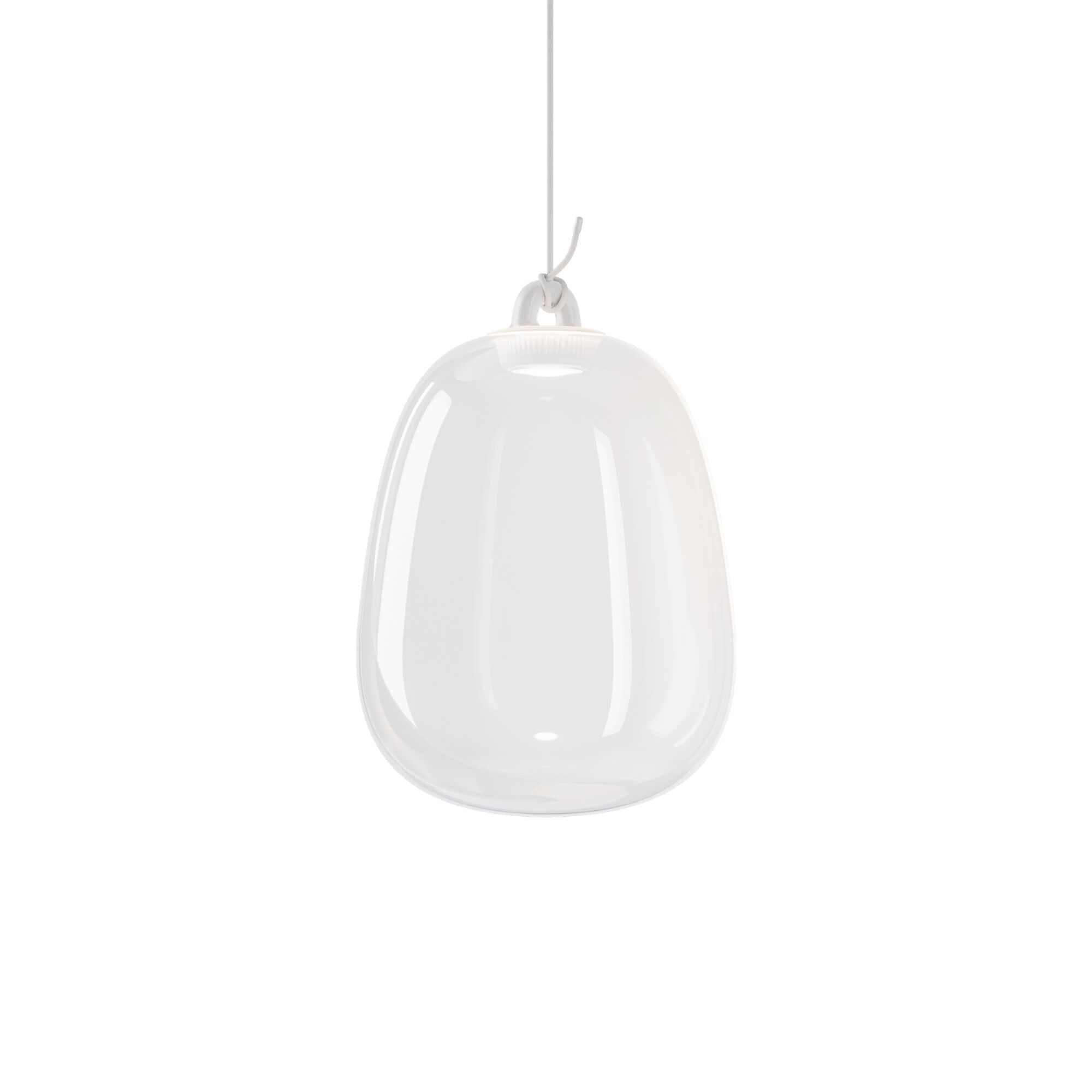 Oblò Taklampe Stor 2700K Klar/ Hvit