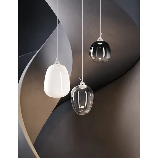 Oblò Hanglamp Groot 2700K Helder/ Wit