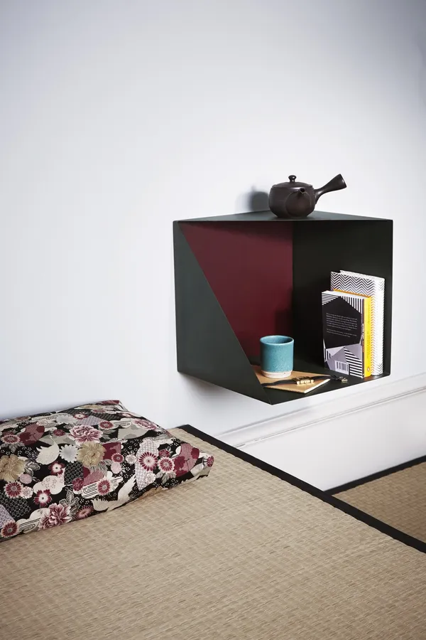 Wall Box Shelf Navy Blue