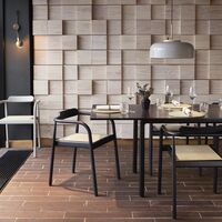 Ahm Dining Chair Black