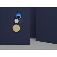 Planet Lamp Electric Blue