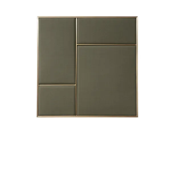 Nouveau Pin Prikbord Medium Messing/Oyster Grey
