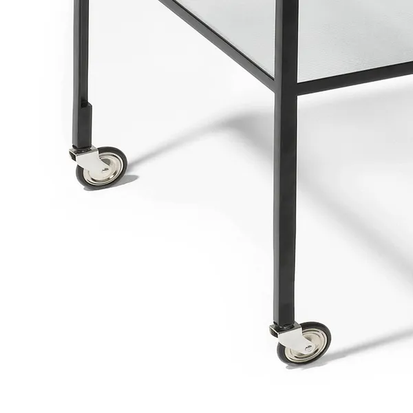 Bar Trolley Black