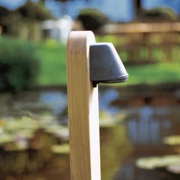 Beamy Lampada da Esterno Teak e Ottone Antico