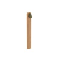 Beamy Teak Außenlampe Messing