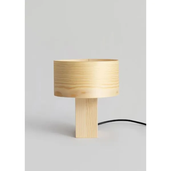Hoop Table Lamp Small Pine