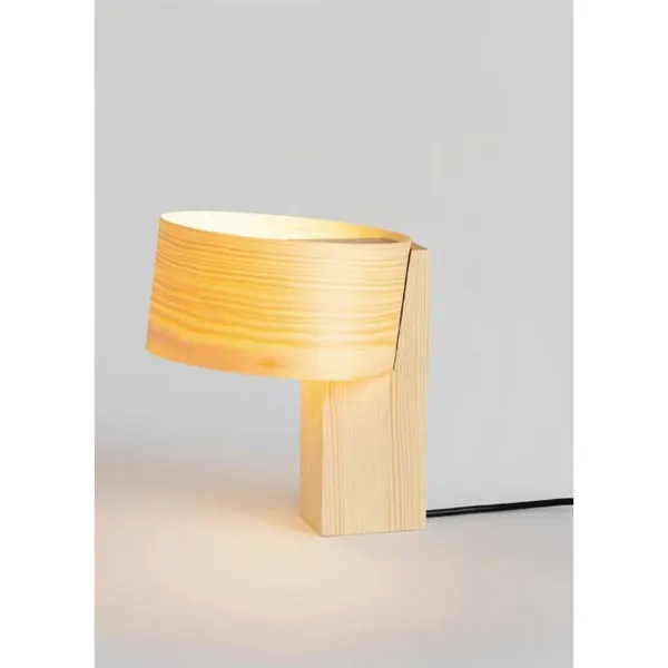 Hoop Table Lamp Small Pine