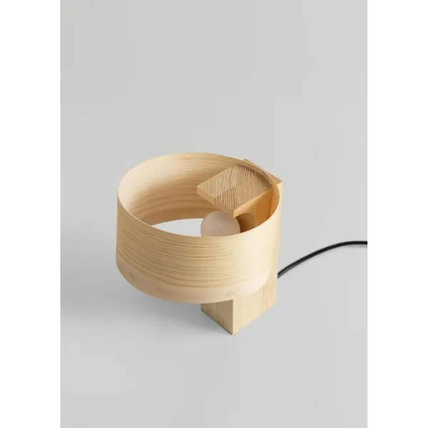 Hoop Table Lamp Small Pine