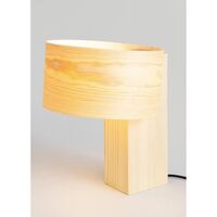 Hoop Table Lamp Large Pine Wood