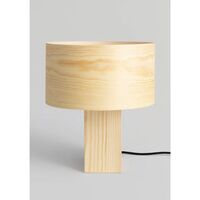 Hoop Table Lamp Large Pine Wood