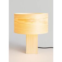 Hoop Table Lamp Large Pine Wood