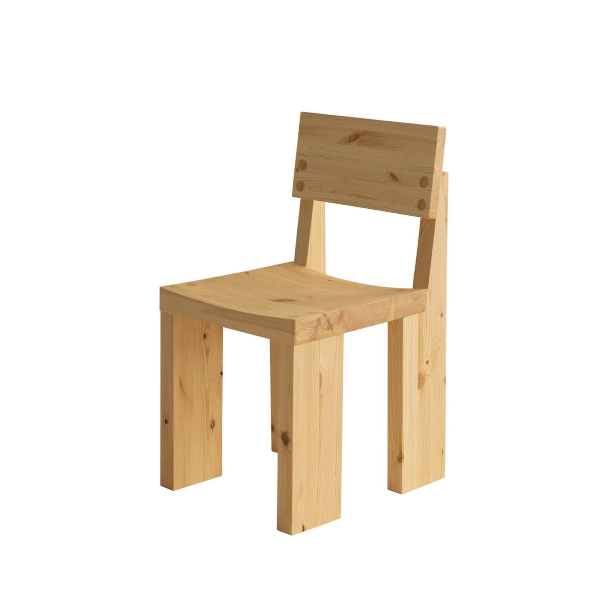 001 Dining Chair Pine Wood