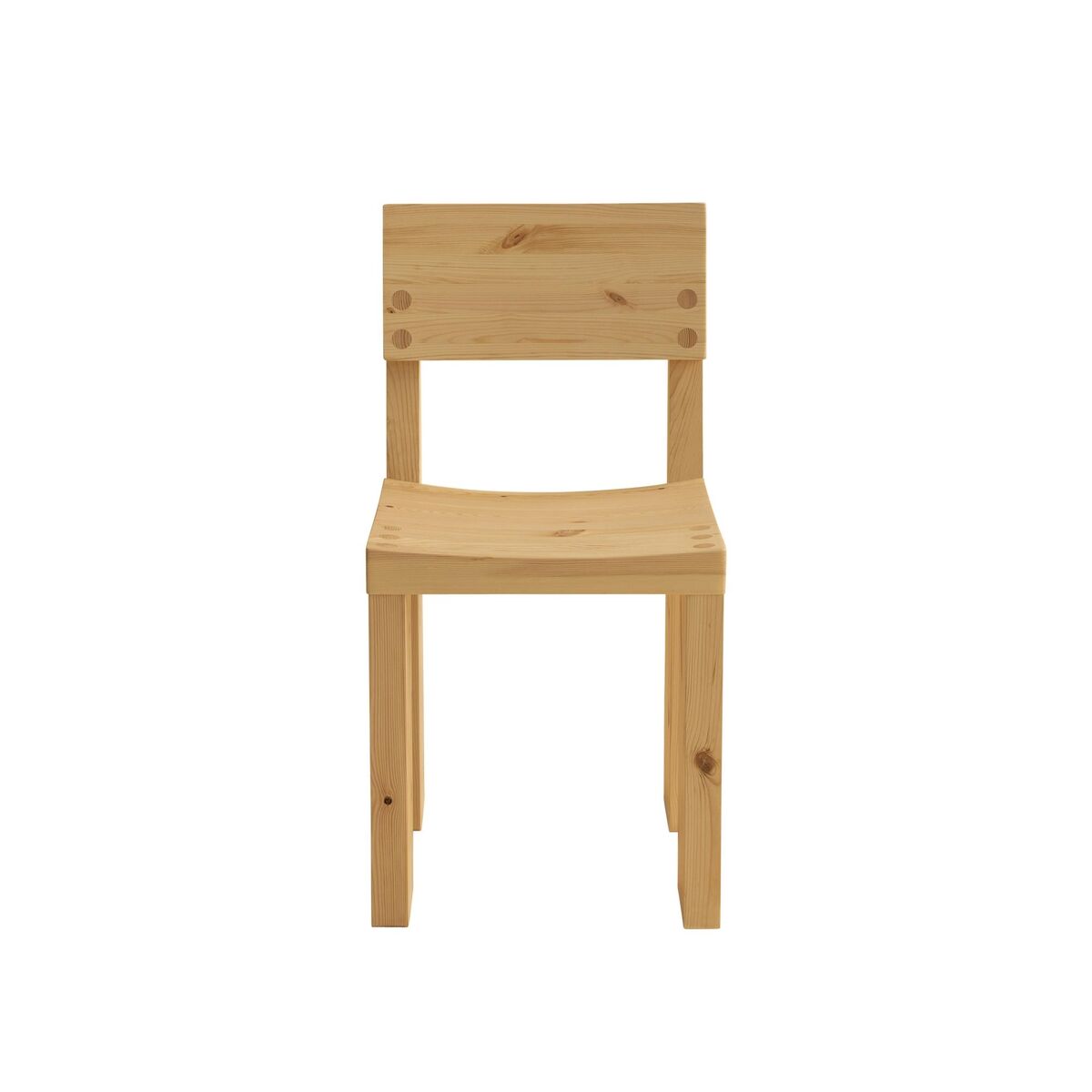 001 Dining Chair Pine Wood