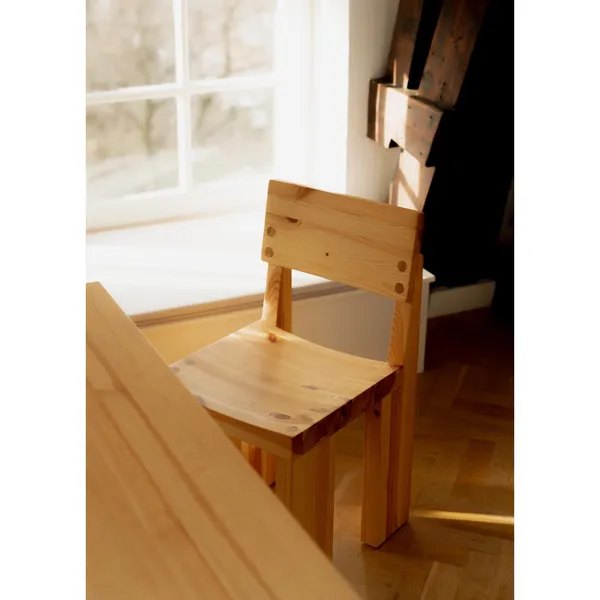001 Dining Chair Pine Wood