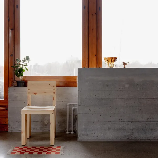 001 Dining Chair Pine Wood