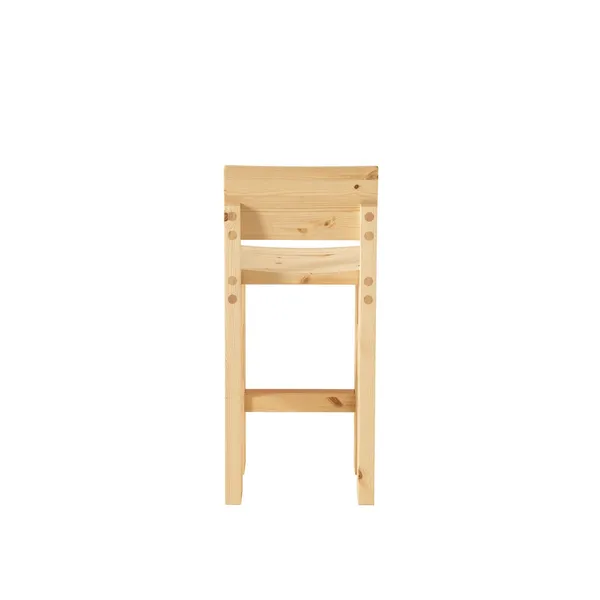 001 Bar Stool H65 Pine