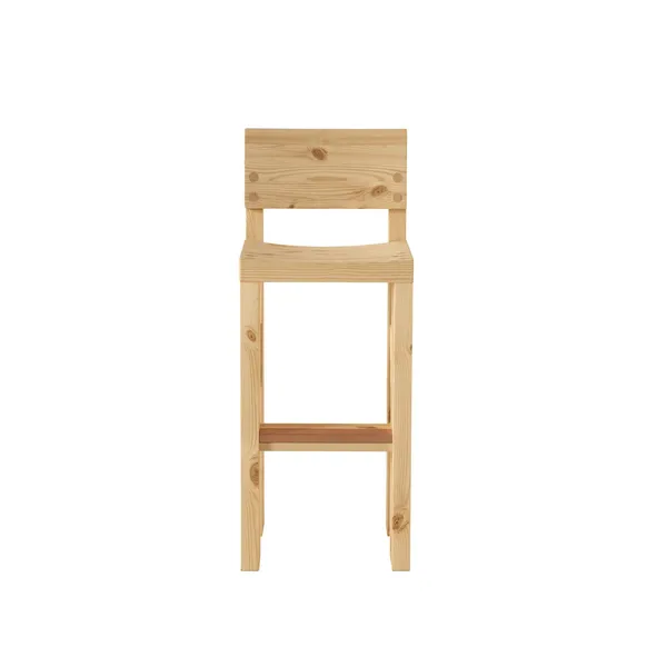 001 Bar Stool H75 Pine