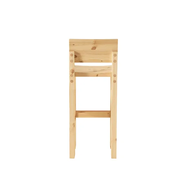001 Bar Stool H75 Pine