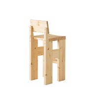 001 Bar Stool H75 Pine