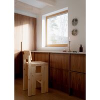001 Bar Stool H75 Pine