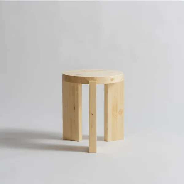 001 Stool Pine