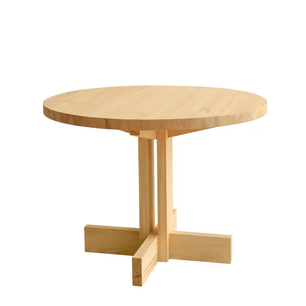 001 Round Pine Dining Table