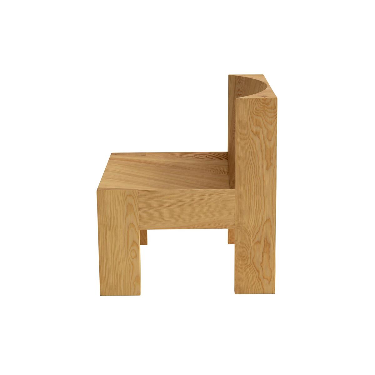 005 Armchair Pine Wood