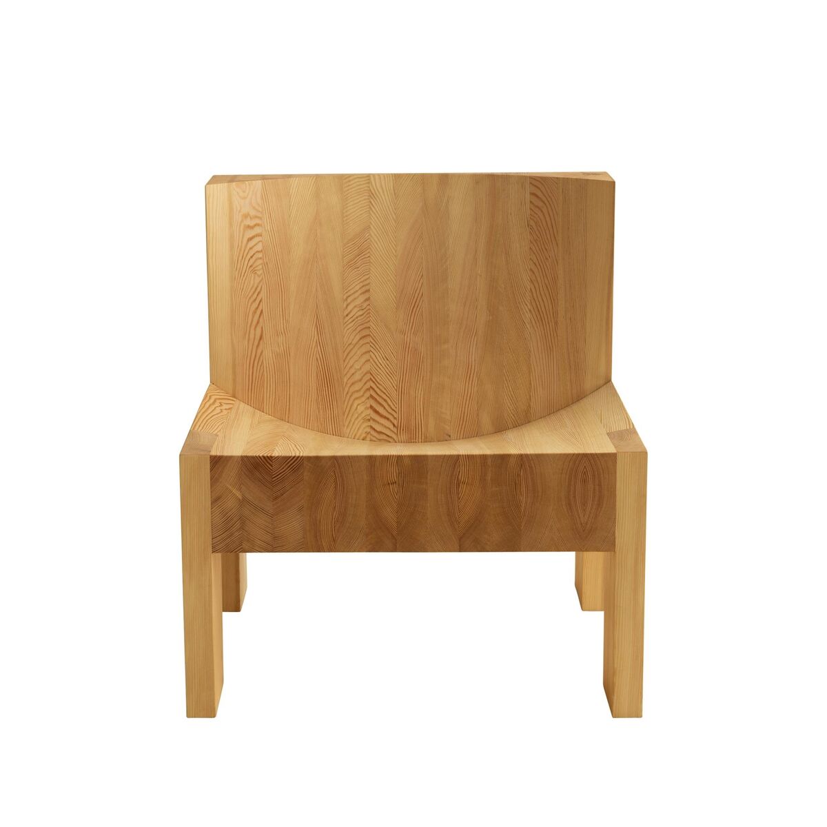 005 Armchair Pine Wood
