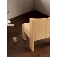 005 Armchair Pine Wood