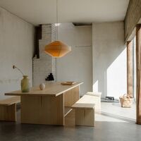 012 Kolmio Bench 176 cm Pine