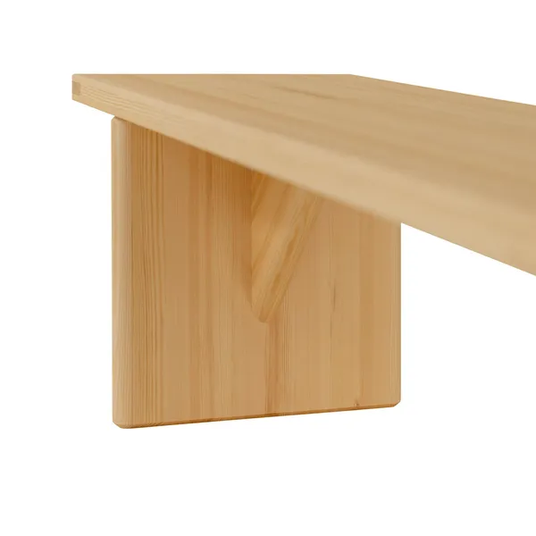 012 Kolmio Bench 176 cm Pine