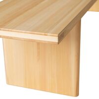 012 Kolmio Bench 227 cm Pine