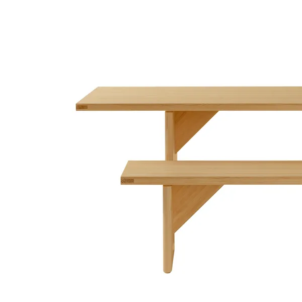 012 Kolmio Dining Table 227 cm Pine