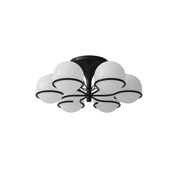 Model 2042/6 Taklampa Svart