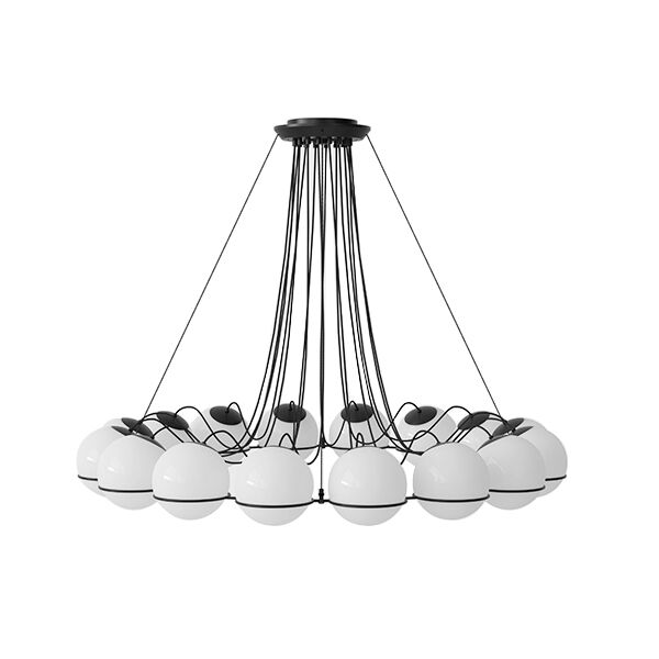 Model 2109/16/20 Taklampa Svart