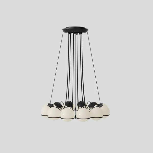 Model 2109/12/14 Ceiling Light Black