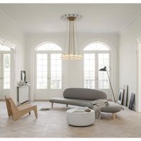 Model 2109/16/14 Ceiling Light Champagne