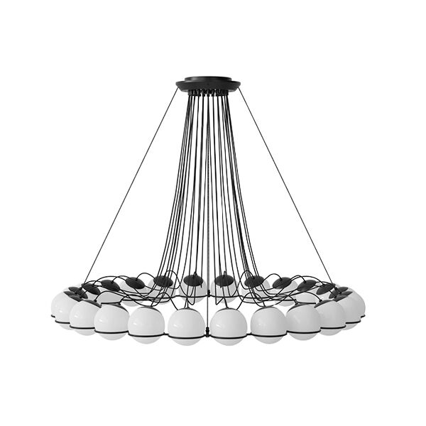 Model 2109/24/14 Taklampa Svart