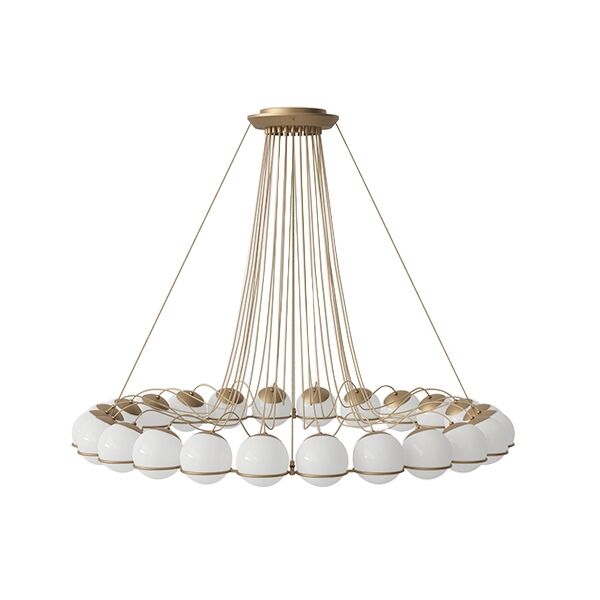 Model 2109/24/14 Taklampa Champagne