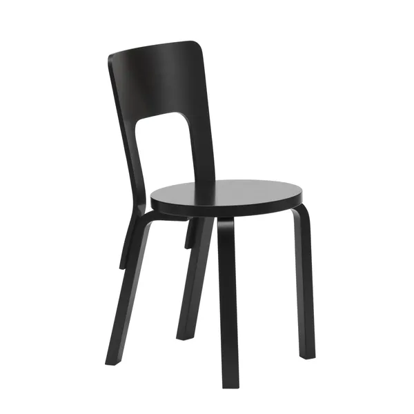 66 Dining Chair Black