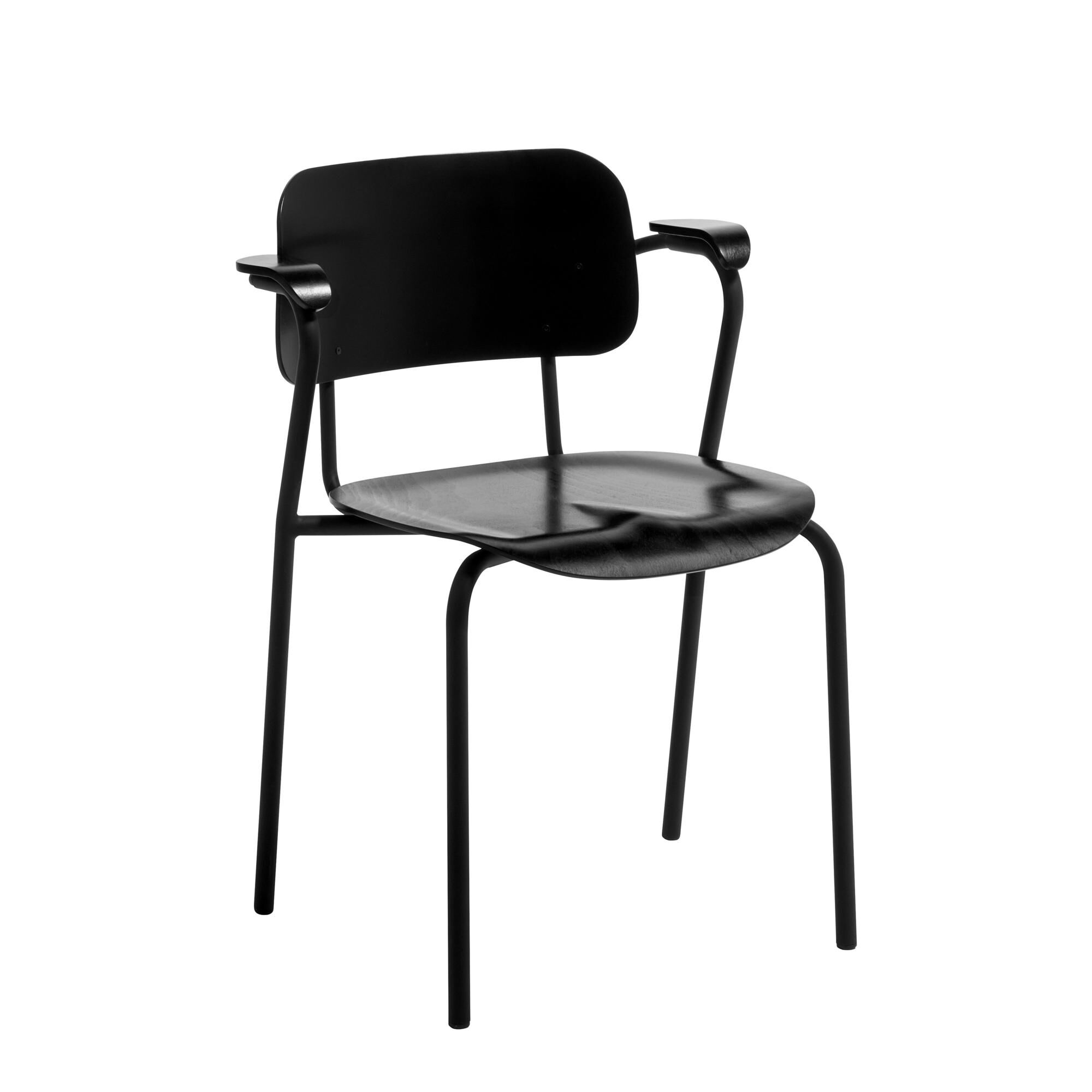 Lukki Spisebordsstol Sort