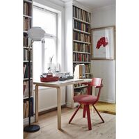 Aalto 80A Table Rectangular Birch/ White Laminate