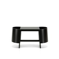 Kiulu Bænk Size B L88 cm Sort Lakeret Birk