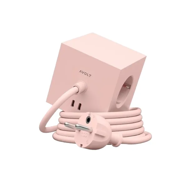 Square 1 USB-C & Magnet 180 cm Neu Rosa