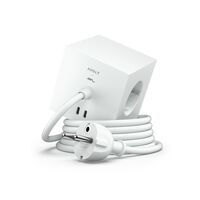x Martinelli Luce Square 1 Dual USB C E Imán 180 cm Blanco