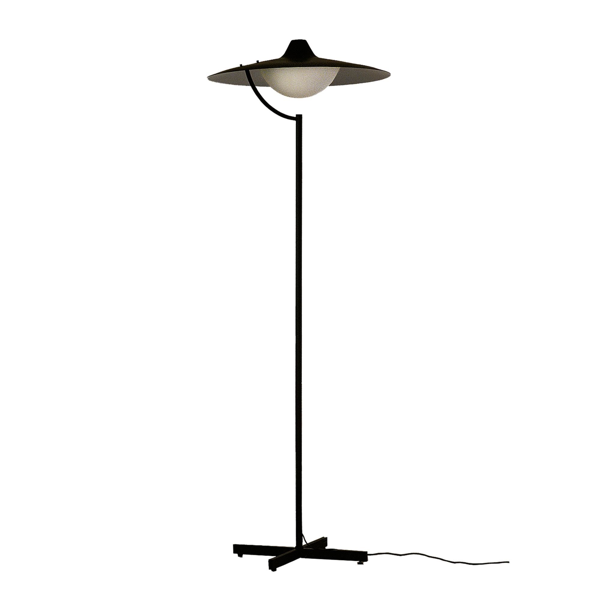 Golvlampa Svart