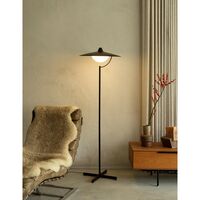 Vloerlamp Zwart