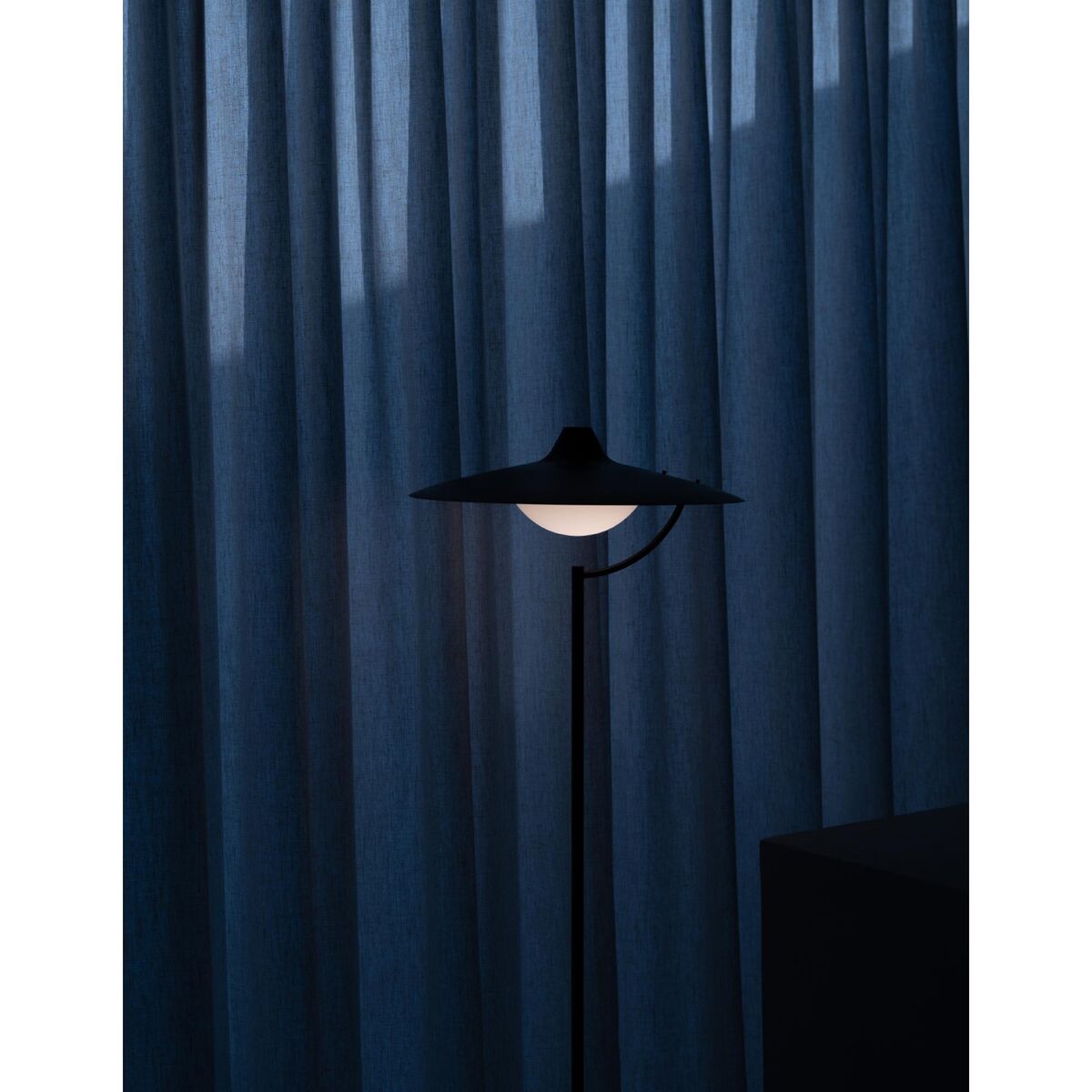 Vloerlamp Zwart