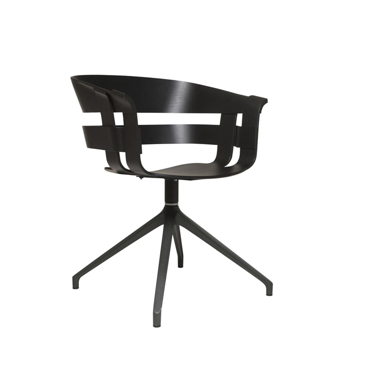Wick Drehstuhl Schwarz/ Grau