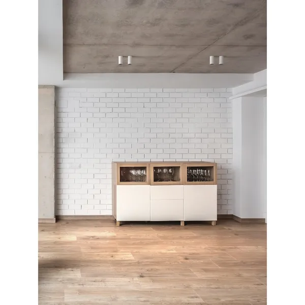 Light Shadow Pro Spot Stor Hvid
